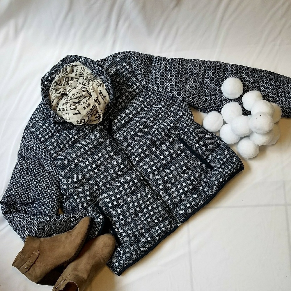 Puffer Blue Jacket